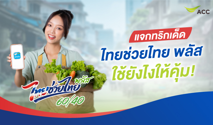 ไทยช่วยไทย, ไทยช่วยไทย พลัส, 60/40, ทริก, เด็ด